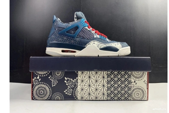 Rep EP Air 4 CW0898-400 Retro Jordan CW0898-400 Sashiko SE 0219